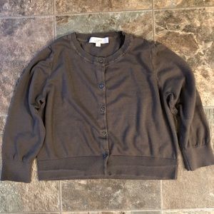 LOFT Cropped Cardigan